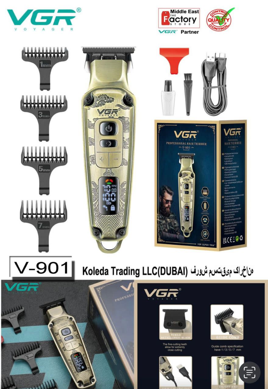 ماشین اصلاح صورت وی جی ار مدل V_901